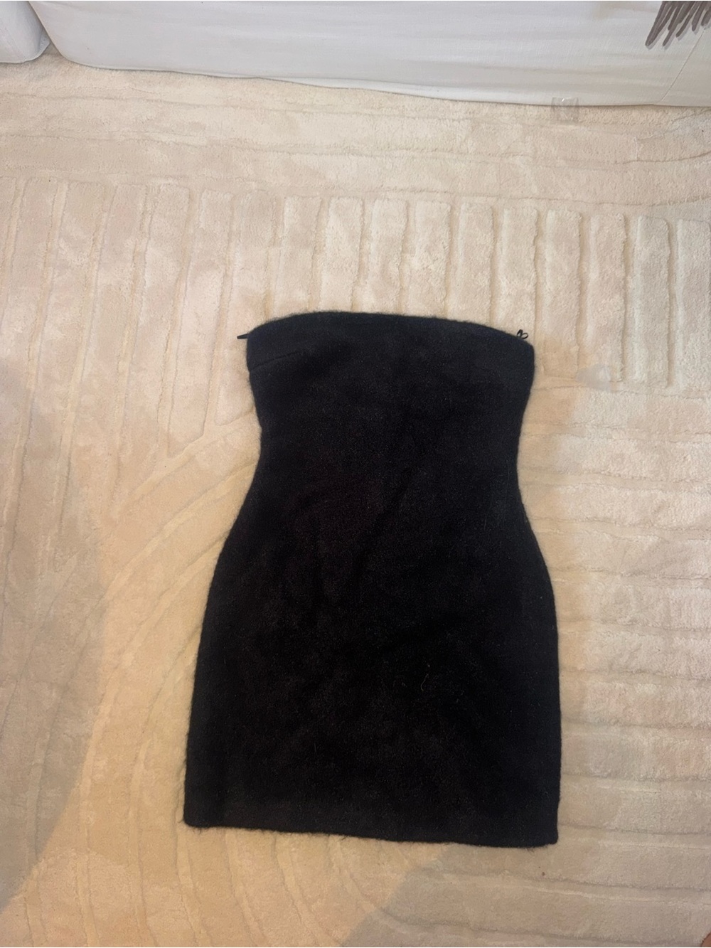 Zara Classic Strapless Black Bodycon Dress